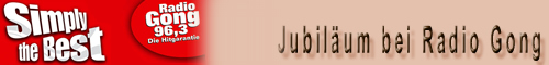 Jubiläum bei Radio Gong 96,3